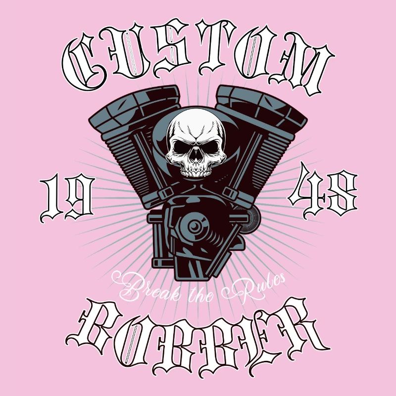 Bobber Chopper Motorrad Design