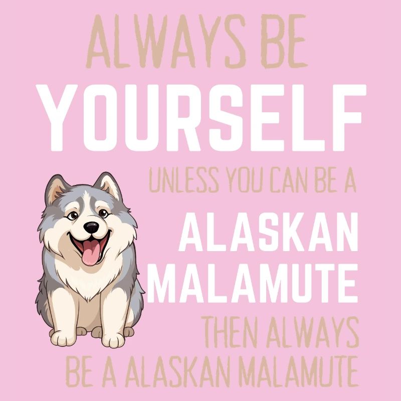 Sei immer du selbst, außer Alaskan Malamute
