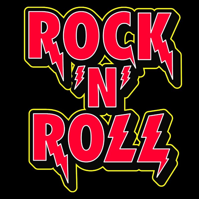 Rock 'n' Roll 3D-Logo