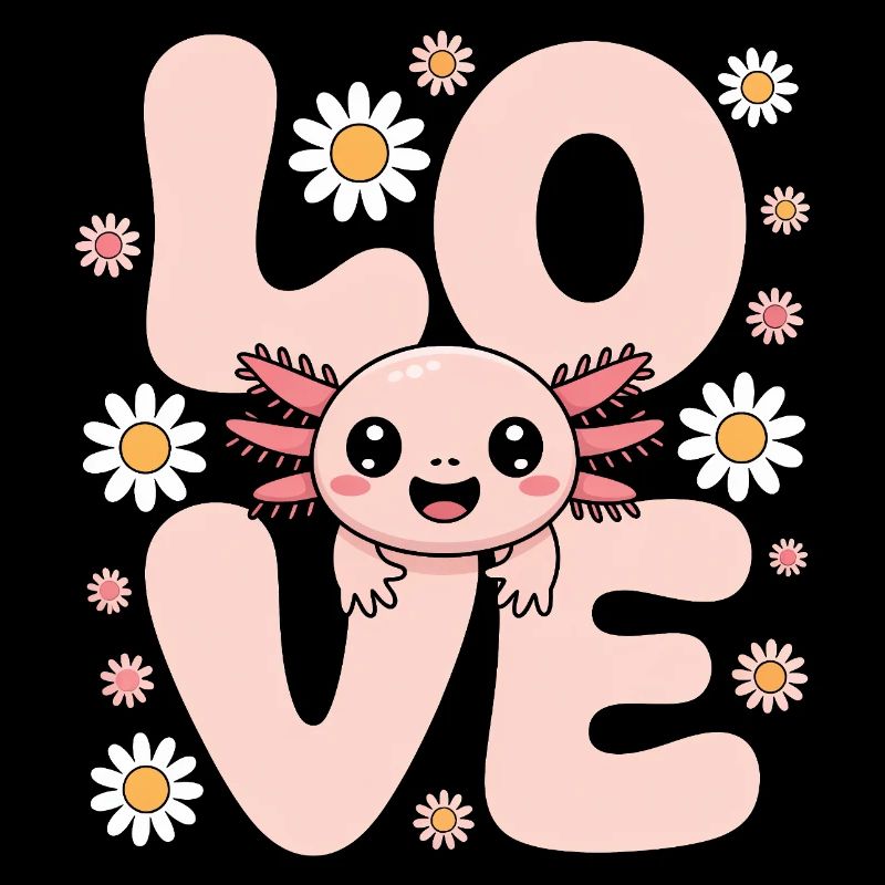 Pastel Love Kawaii Daisy Creature