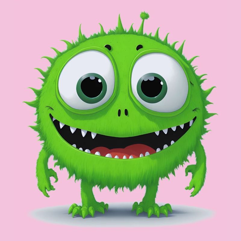 Petit monstre vert