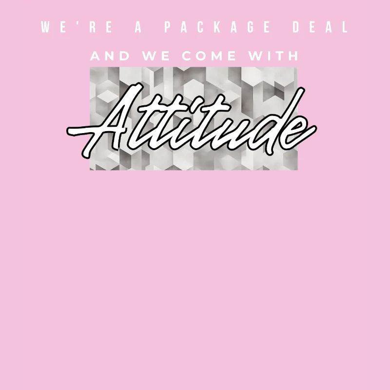 Attitude Geometric Logo Tee