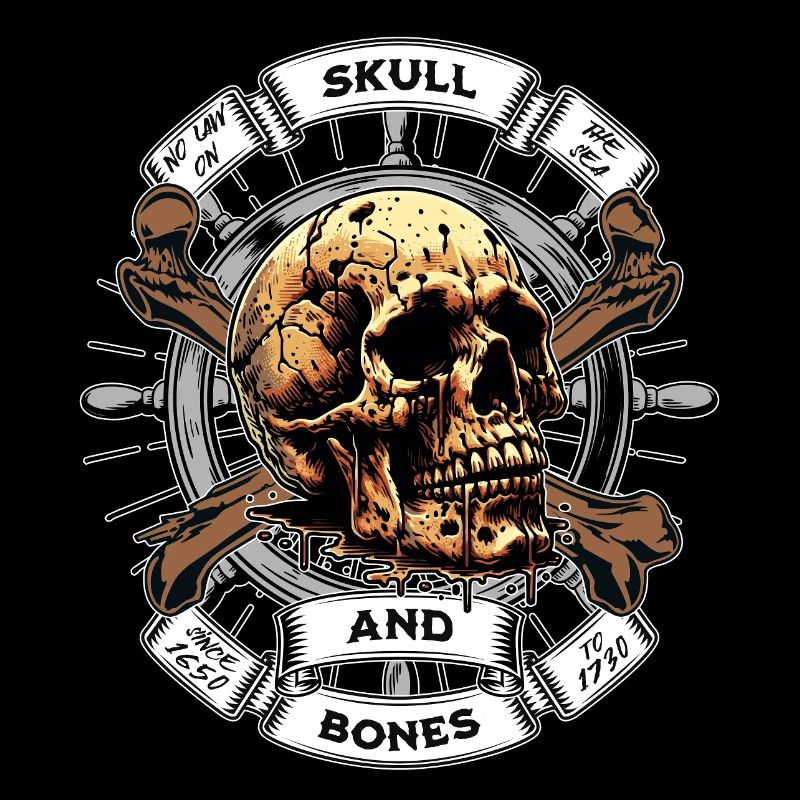 Crâne et os Pirate
