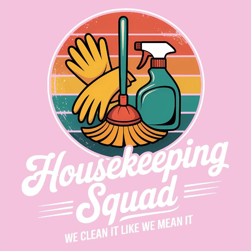 Funny Cleaning Design