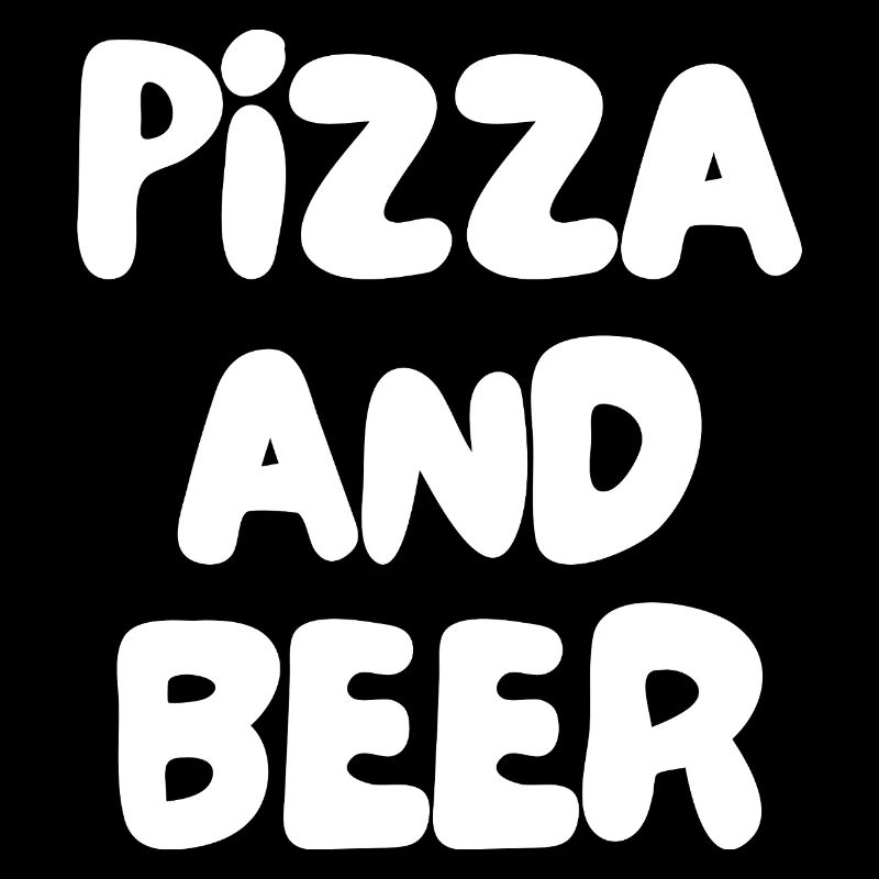Pizza und Bier