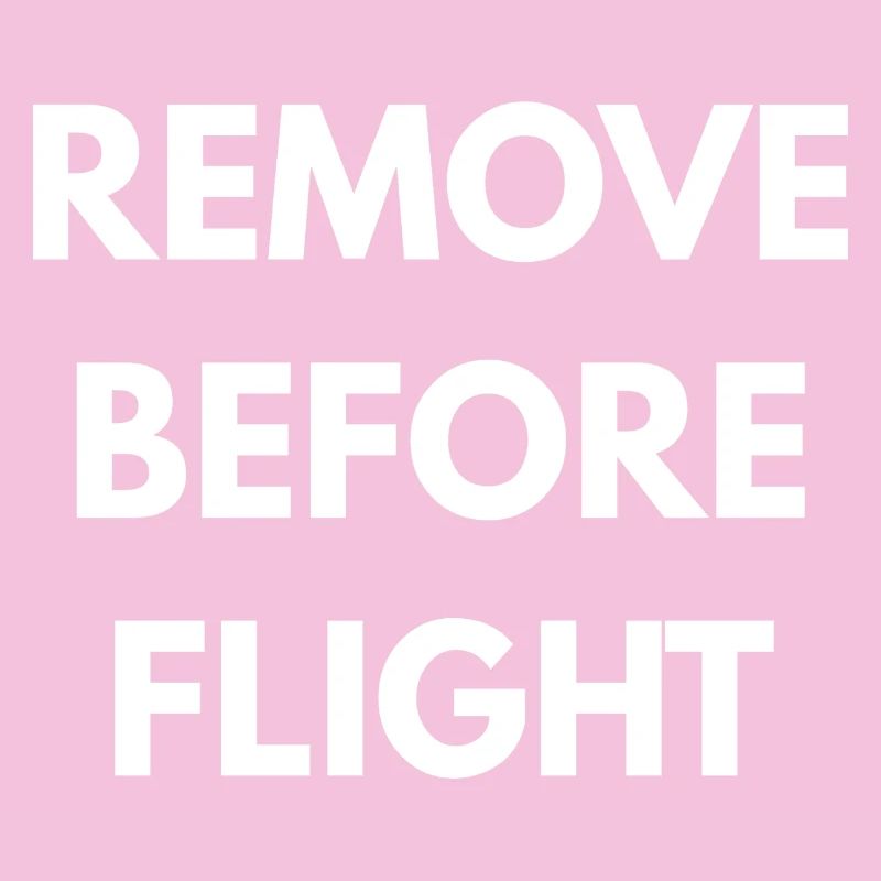 REMOVE BEFORE FLIGHT 