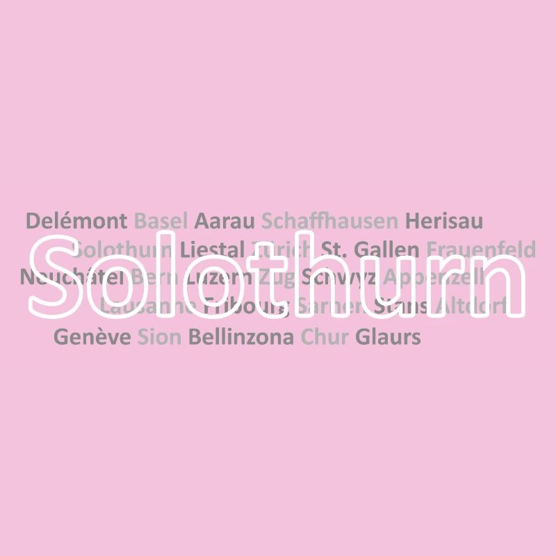 Schweizer Städte Solothurn