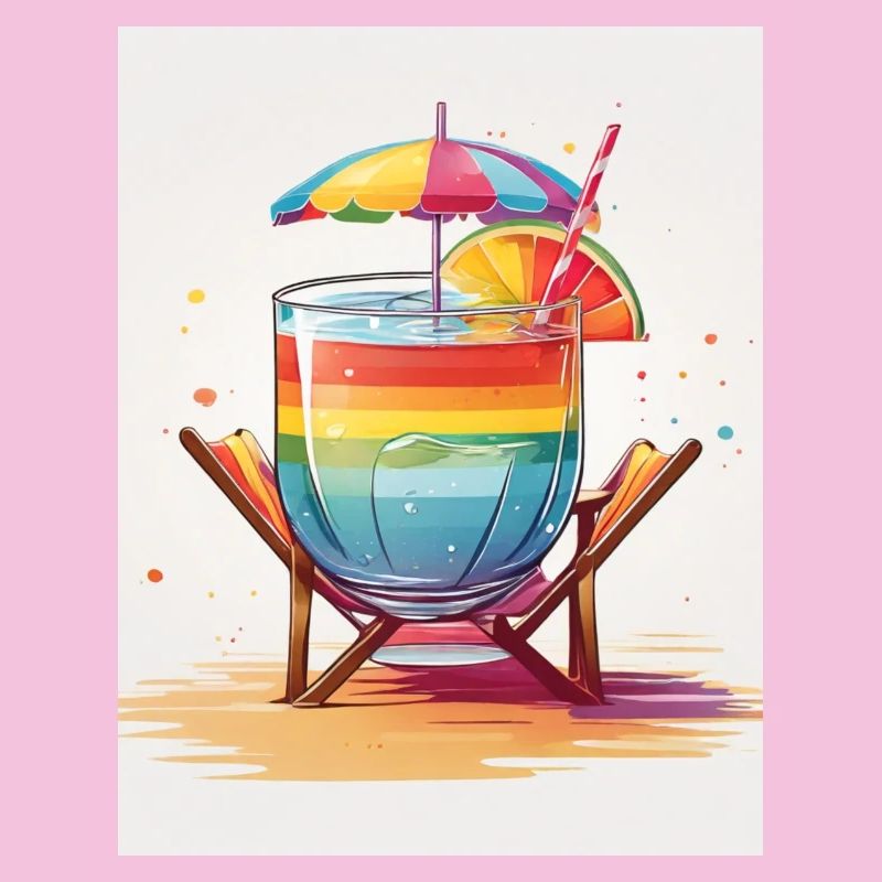 Rainbow Cocktail