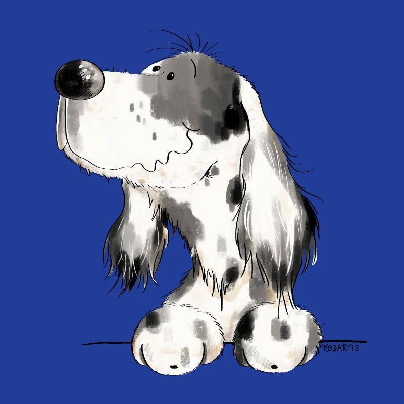 Englischer Setter I Hunde Comic Geschenk