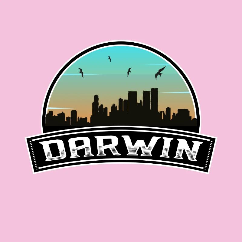 Darwin Australia Skyline Australisches Souvenir
