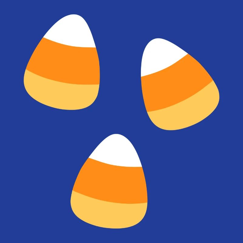 Candy Corn Halloween Pattern