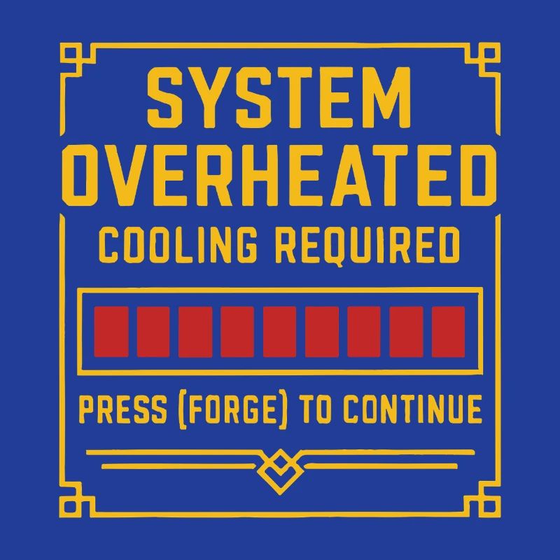 Systemübhitzung – Forge T-Stück