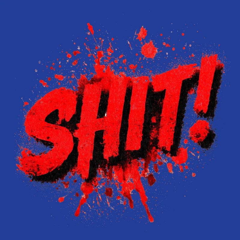 Shit Graffiti Splash