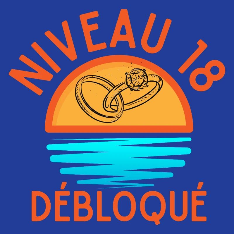 Niveau 18 Débloqué, une touche créative et joyeuse
