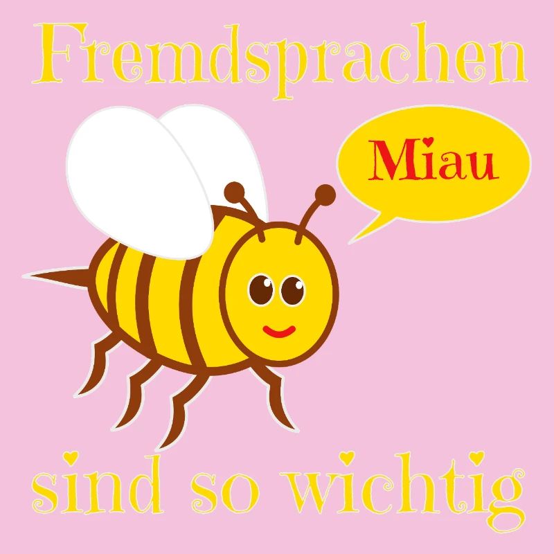 Abeille drôle dans le style comic