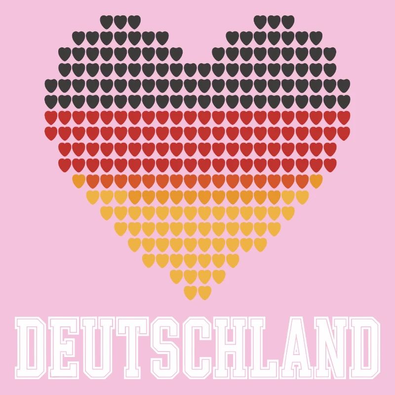 Gradient du cœur allemand