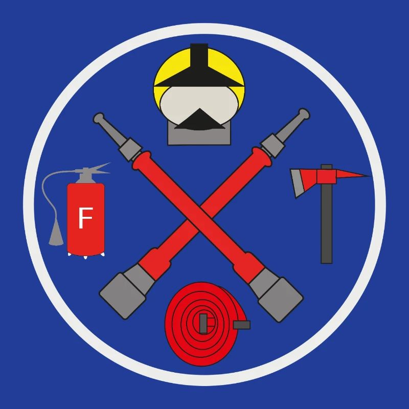112 Fire Brigade Circle Logo