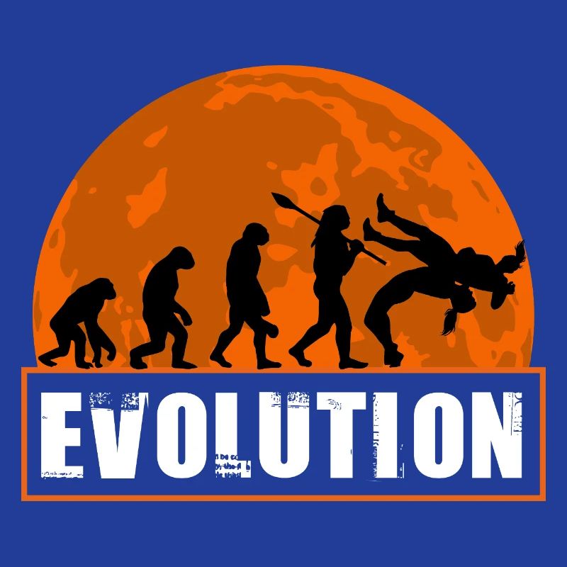Évolution du catch Drôle de combattant MMA Grappling