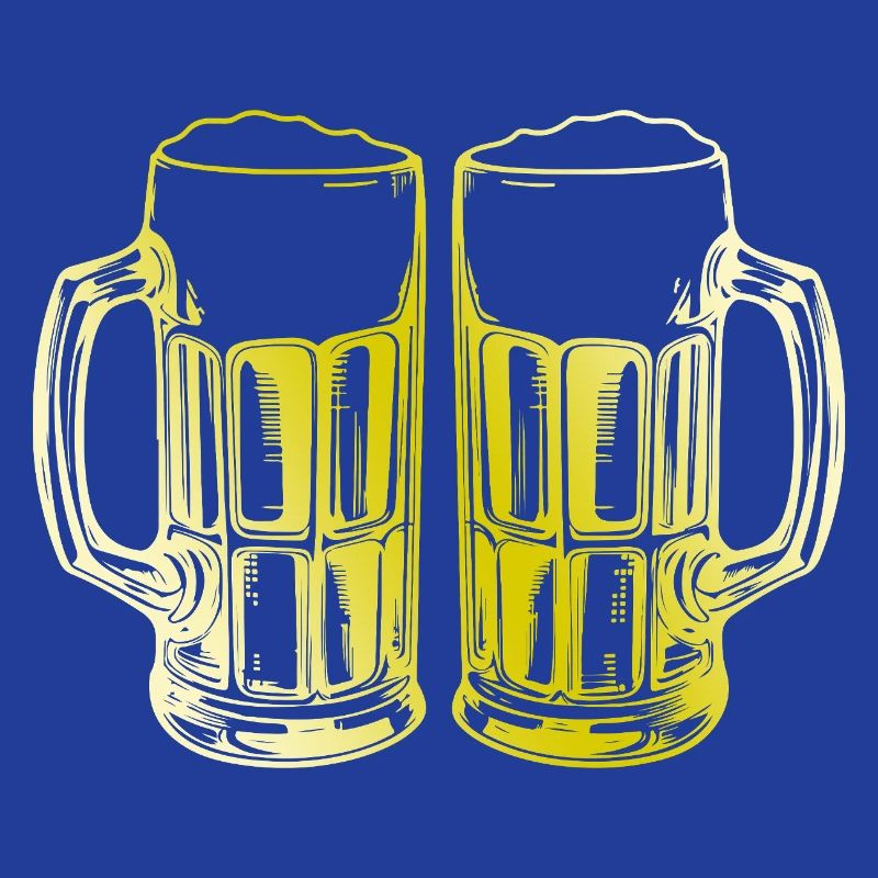 Bier Biergläser Anstoßen