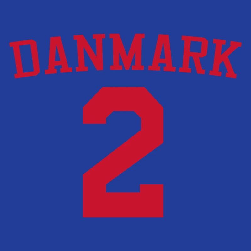 Danemark 2 – Conception de texte rouge