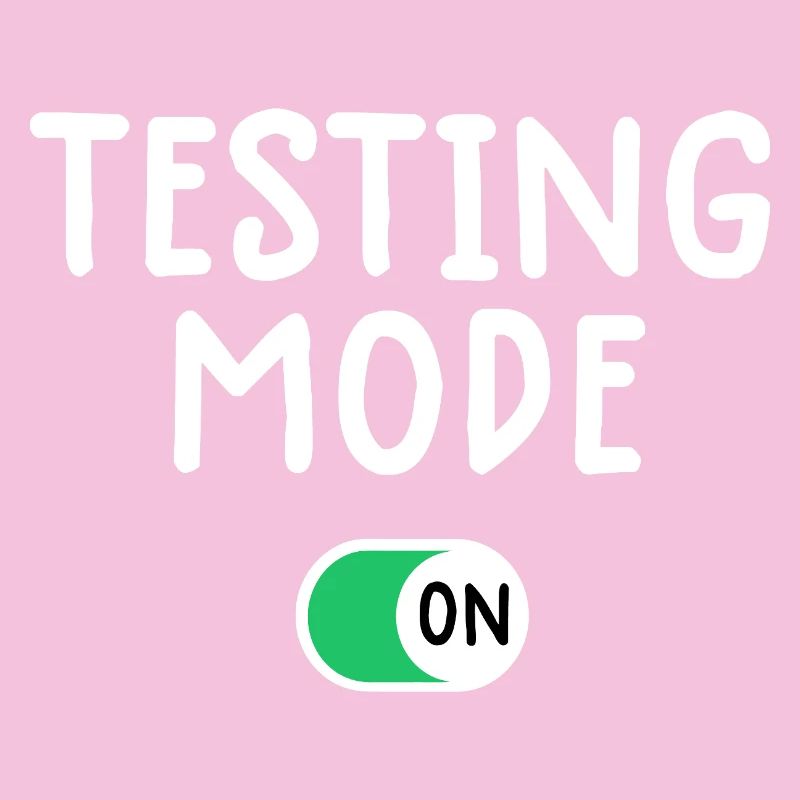 Testing Mode On Graphic Tee
