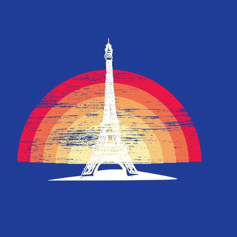 Sunset in Paris - mit Eiffelturm
