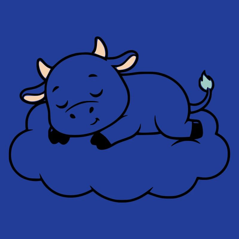 Nuage de Vache endormi Bébé de rêve