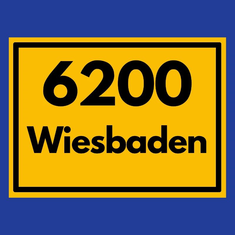 OLD POSTCODE POSTCODE RETRO 6200 WIESBADEN