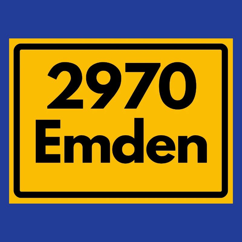 OLD POSTCODE ZIP CODE RETRO ⚓ 2970 Emden Moin moin
