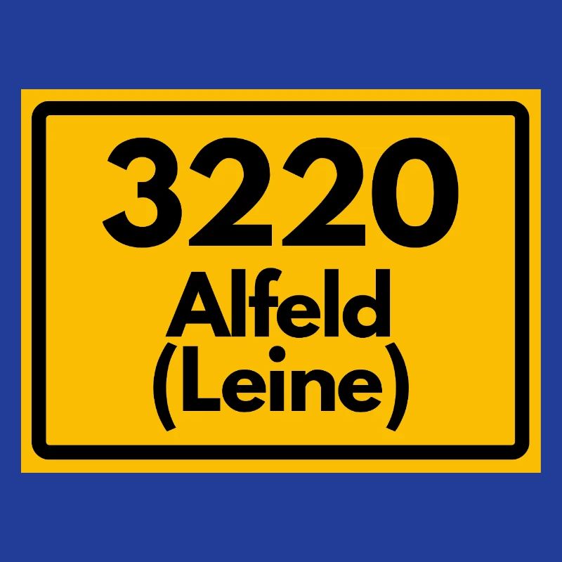 ANCIEN CODE POSTAL RETRO 3220 ALFELD LEINE