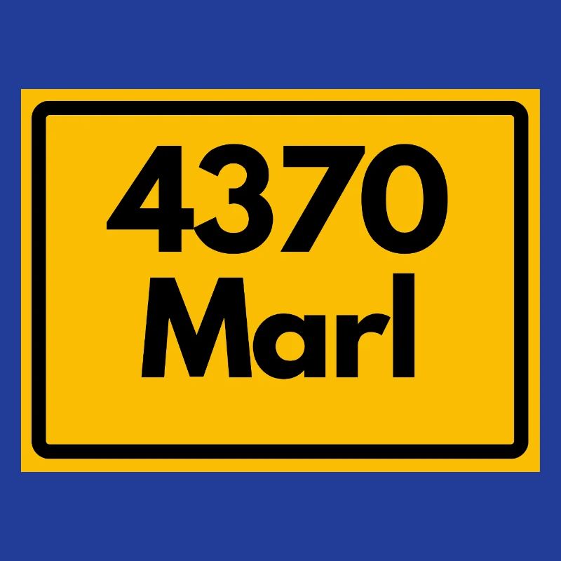 ANCIEN CODE POSTAL RETRO 4370 MARL – NRW