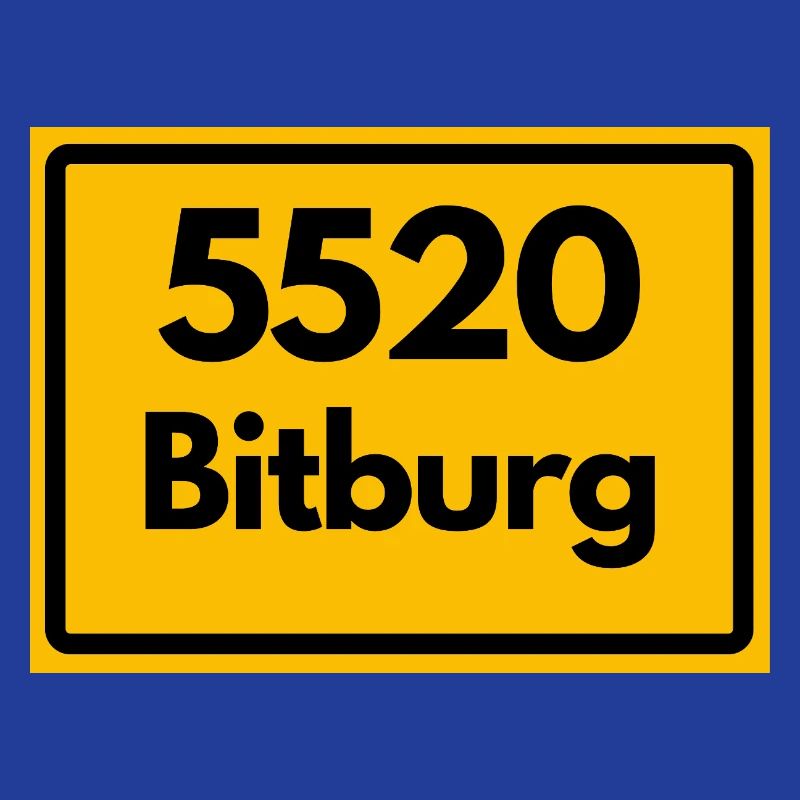 ANCIEN CODE POSTAL RETRO 5520 BITBURG