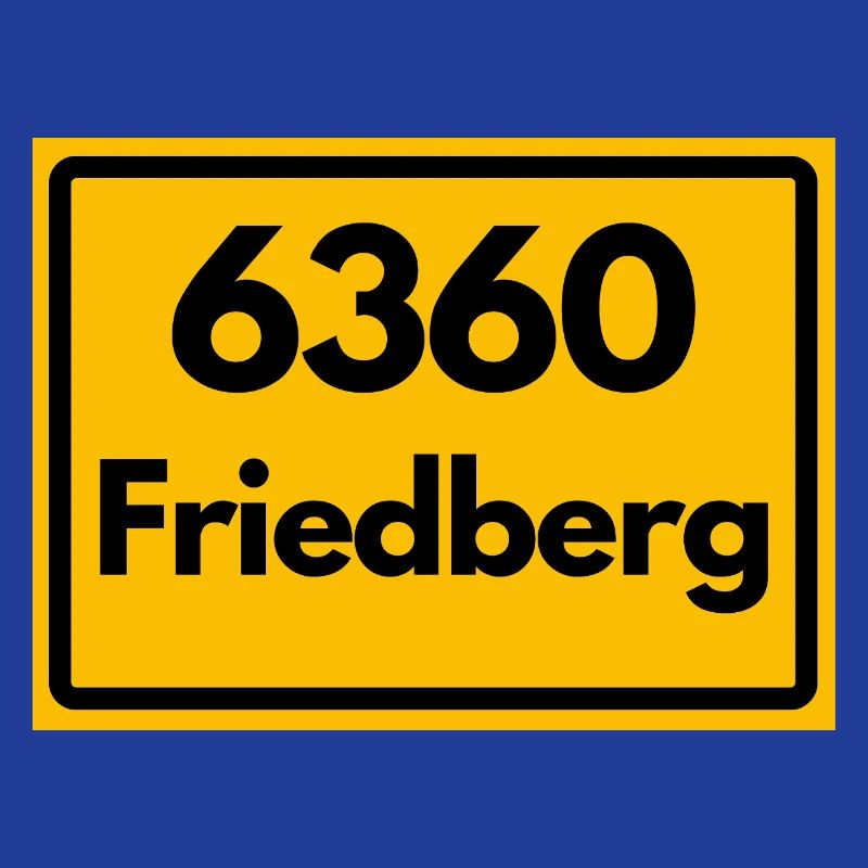 ANCIEN CODE POSTAL RÉTRO 6360 FRIEDBERG HEIMAT
