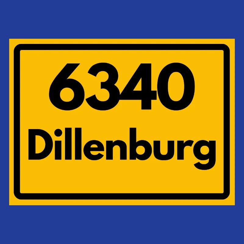 OLD POSTCODE POSTCODE RETRO 6340 DILLENBURG HEIMAT