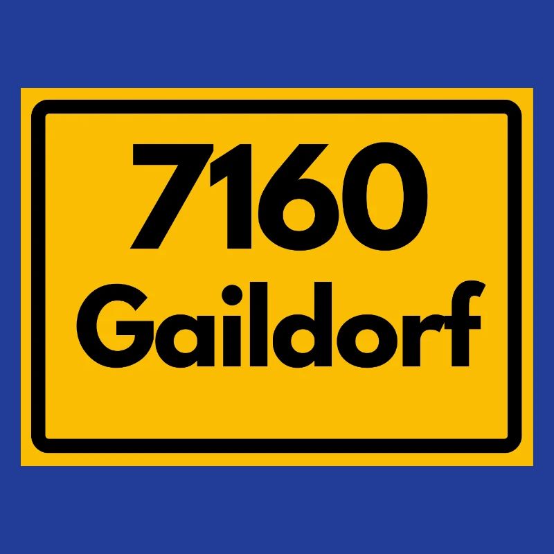 OLD POSTCODE POSTCODE RETRO 7160 GAILDORF HEIMAT