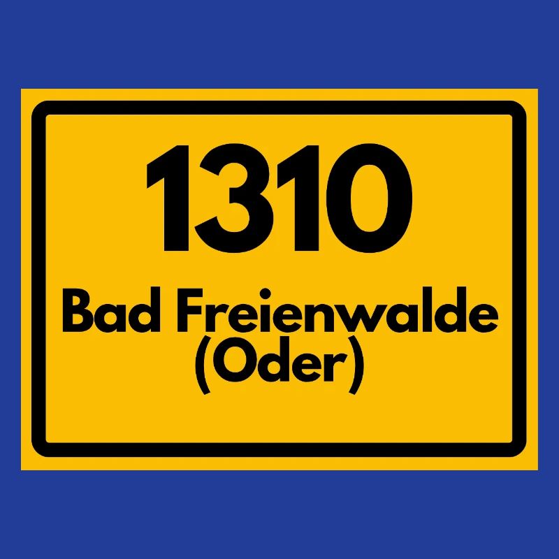 ALTE POSTLEITZAHL PLZ 1310 BAD FREIENWALDE (ODER)
