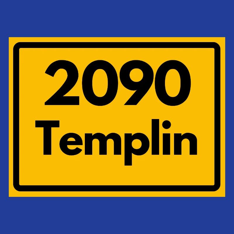 ANCIEN CODE POSTAL RÉTRO 2090 TEMPLIN HEIMAT