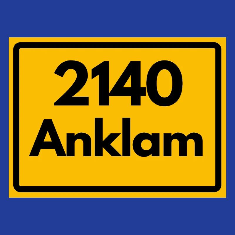 ANCIEN CODE POSTAL RÉTRO 2140 ANKLAM HEIMAT