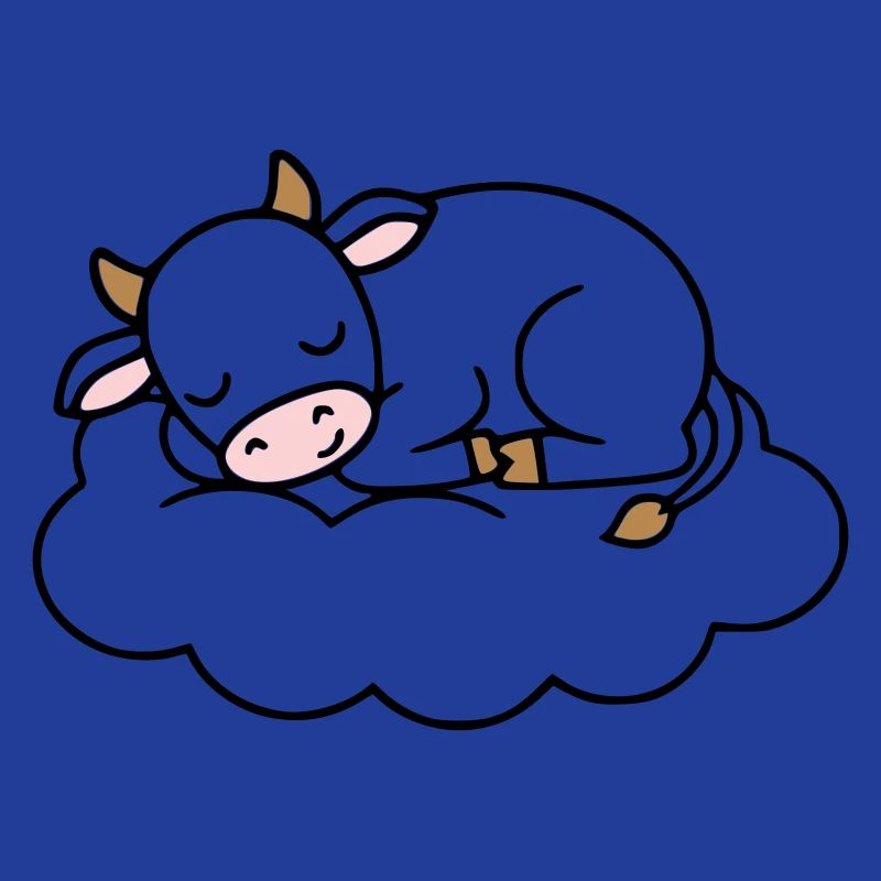 Nuage de Vache endormi Bébé de rêve
