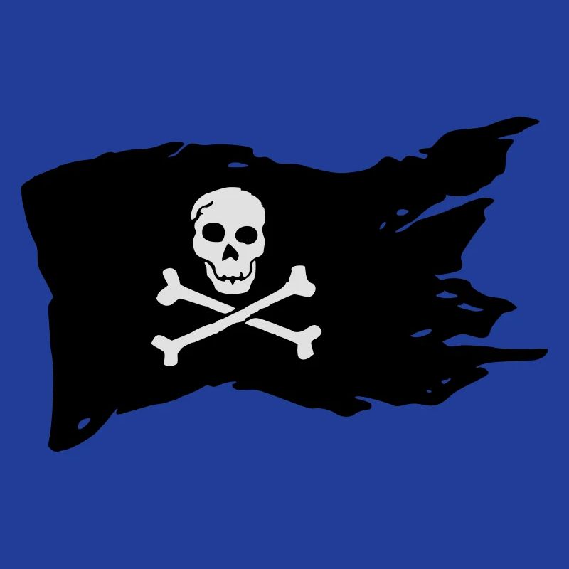 Pirate flag (colors can be customized!)