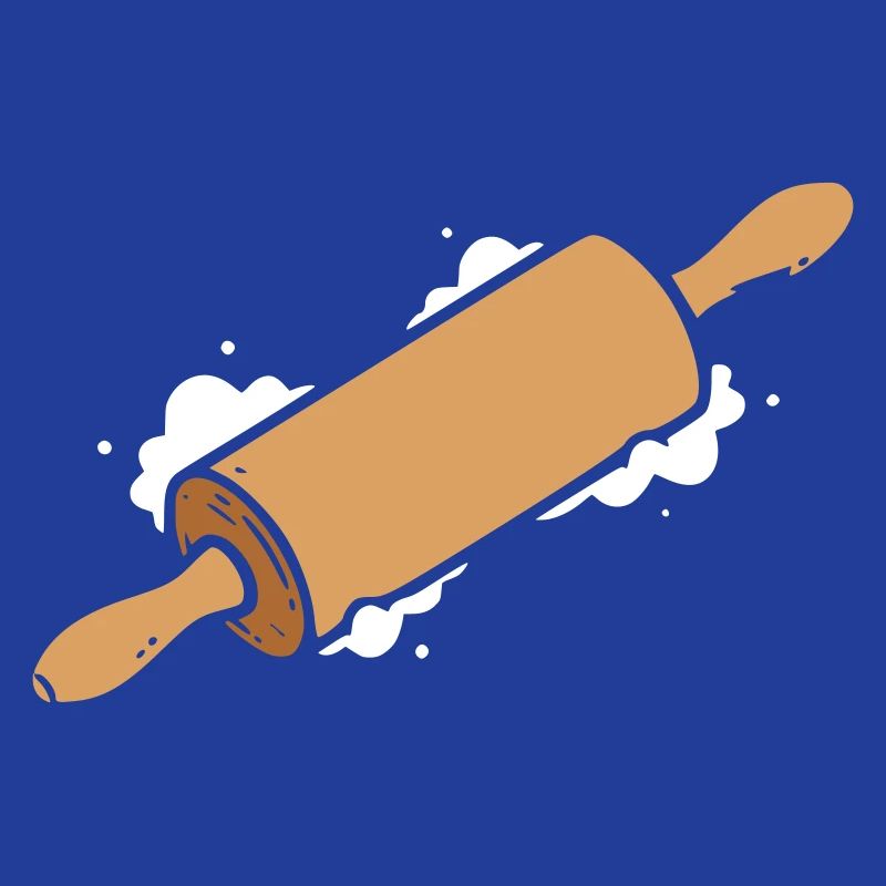 Nudelholz Einfach Symbol