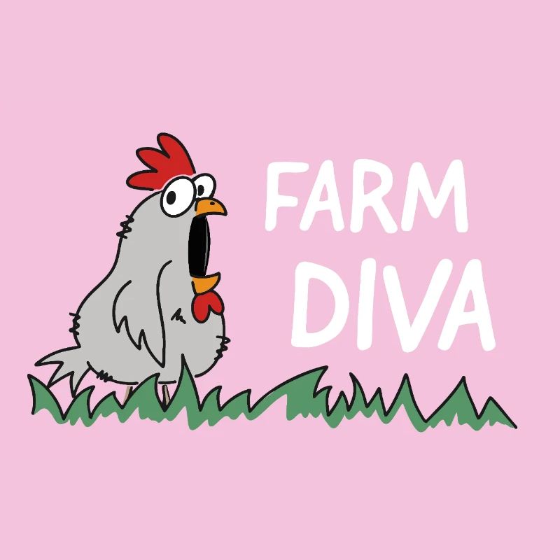Poule Diva de la Ferme