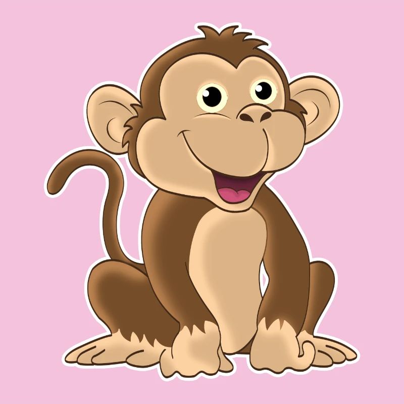 funny monkey - design