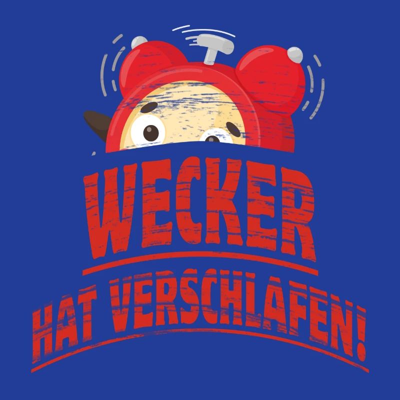 Wecker hat verschlafen