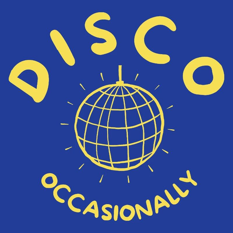 Disco occasionnellement - Ensemble ensemble rétrojaune