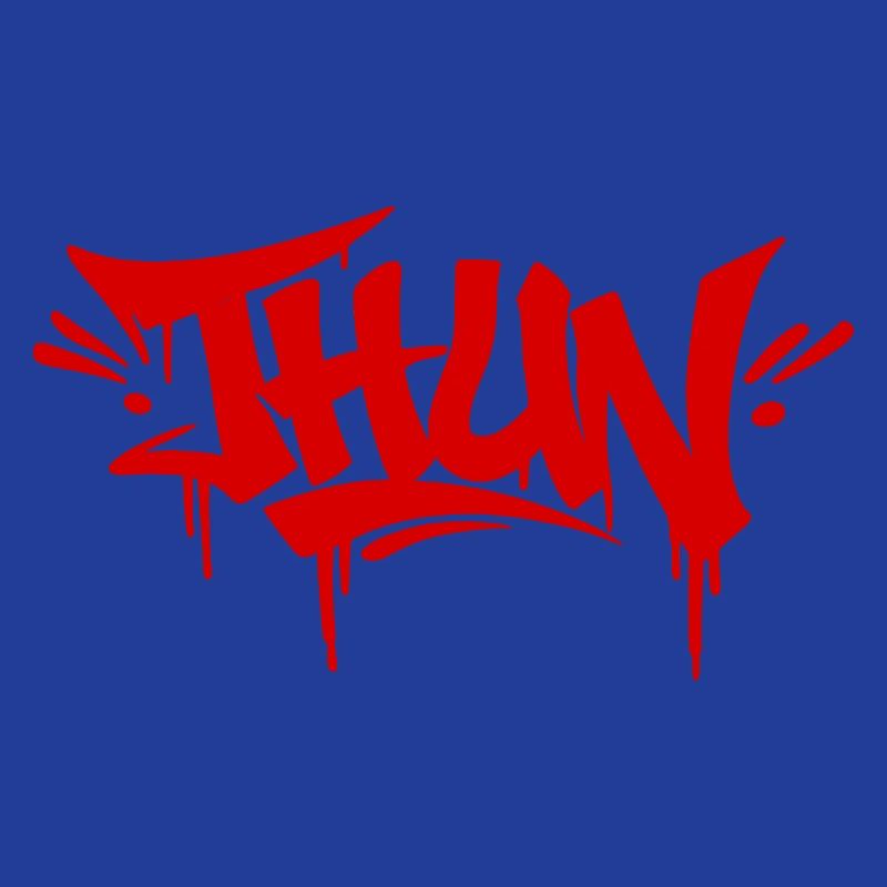Thun graffiti tag rot