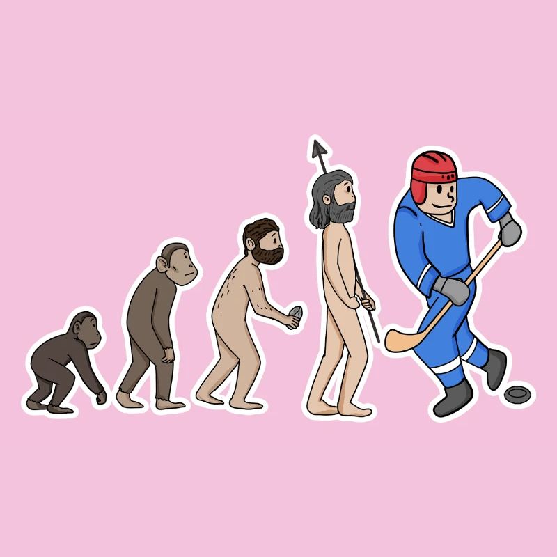 Evolution Eishockeyspieler 