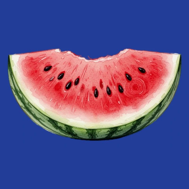 Pastèque Aquarelle