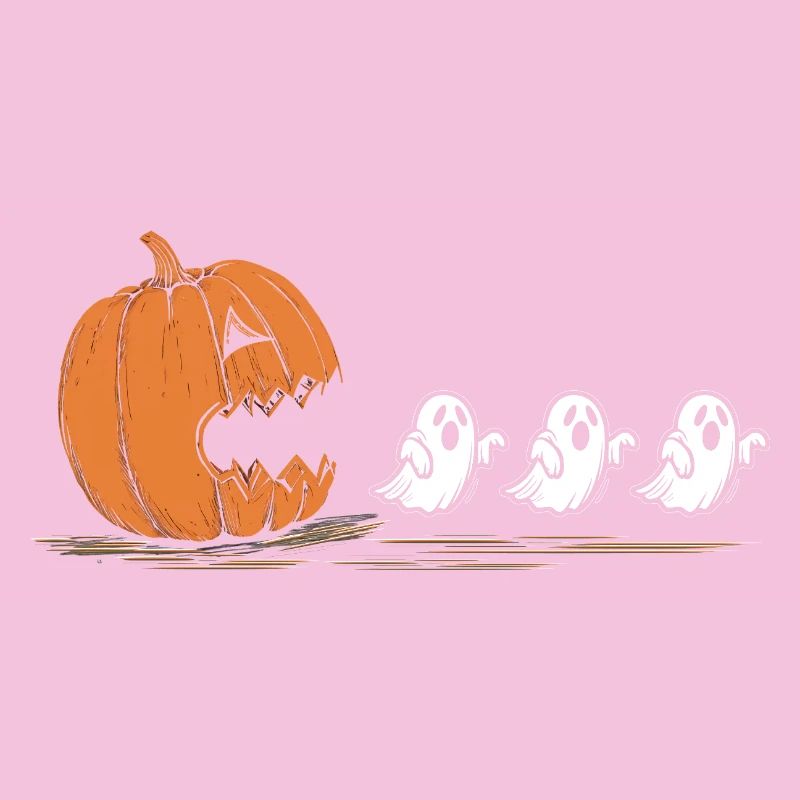 Cracking Pumpkin Ghost Parade