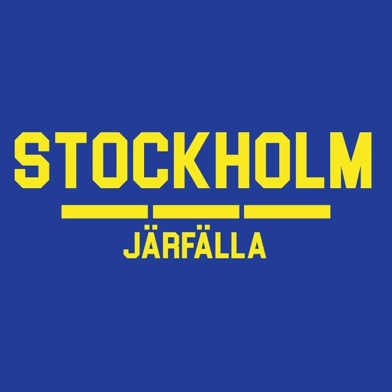 Conception du drapeau de Stockholm Järfälla